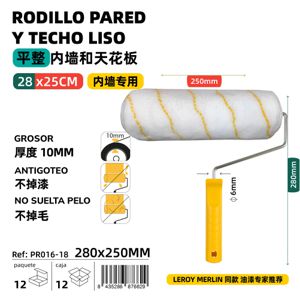 Rodillo Pared Y Techo Liso