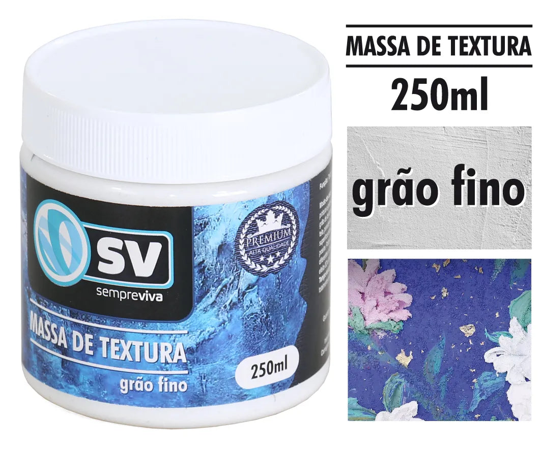 MASSA DE TEXTURA GRÃO FINO 250ml ACRÍLICO REF.S35879