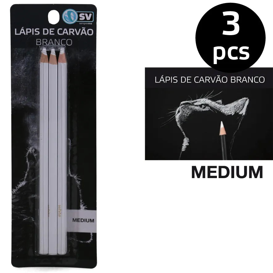 LÁPIS SOLÚVEL 3 PEÇAS BRANCO T1910249 REF.S31918