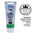TINTA A ÓLEO 75ml VERDE ESMERALDA REF.S21973