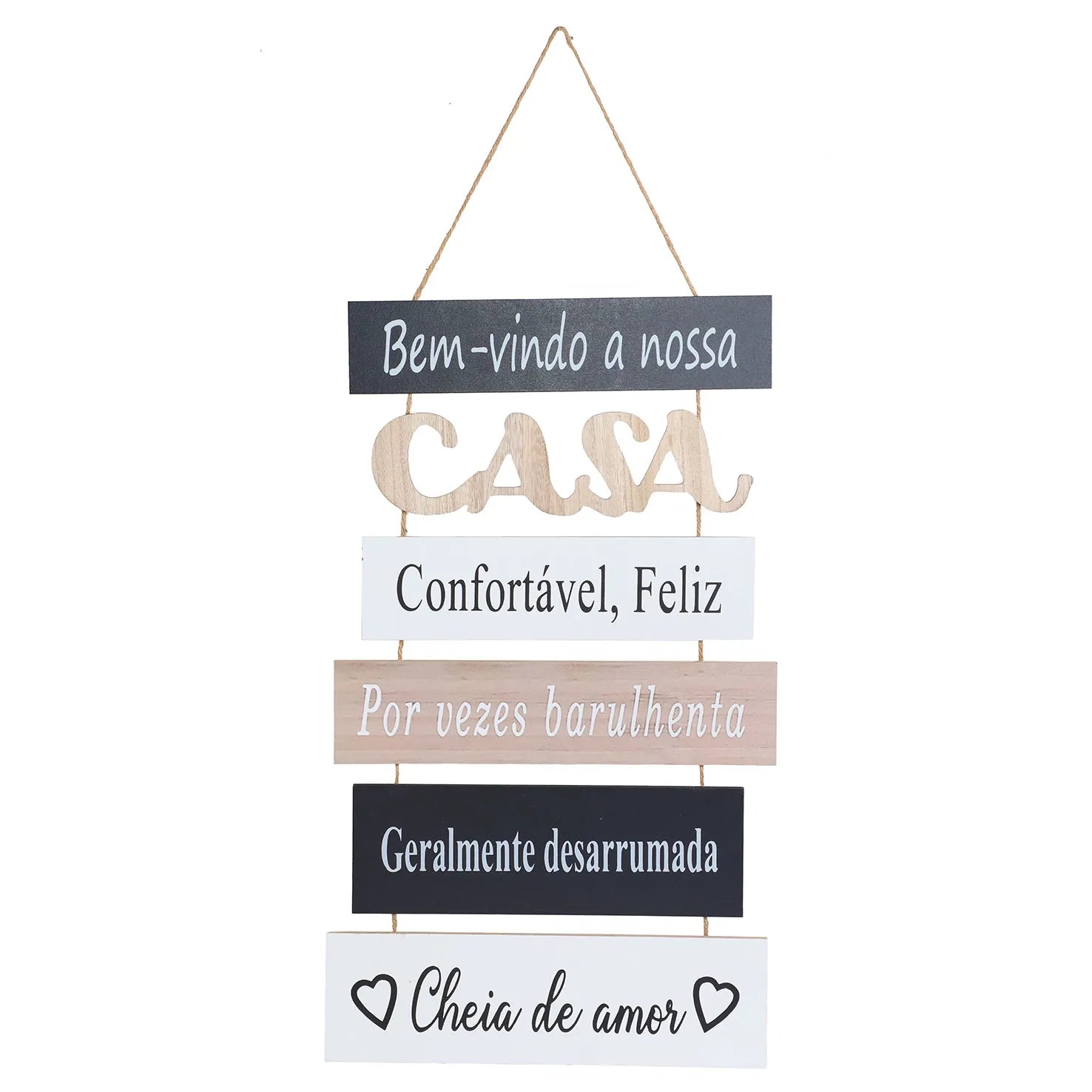 PLACA DECORATIVA FRASES 6845-7 REF.S34416