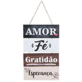 PLACA DECORATIVA FRASES ZY6845-2317 REF.S41806