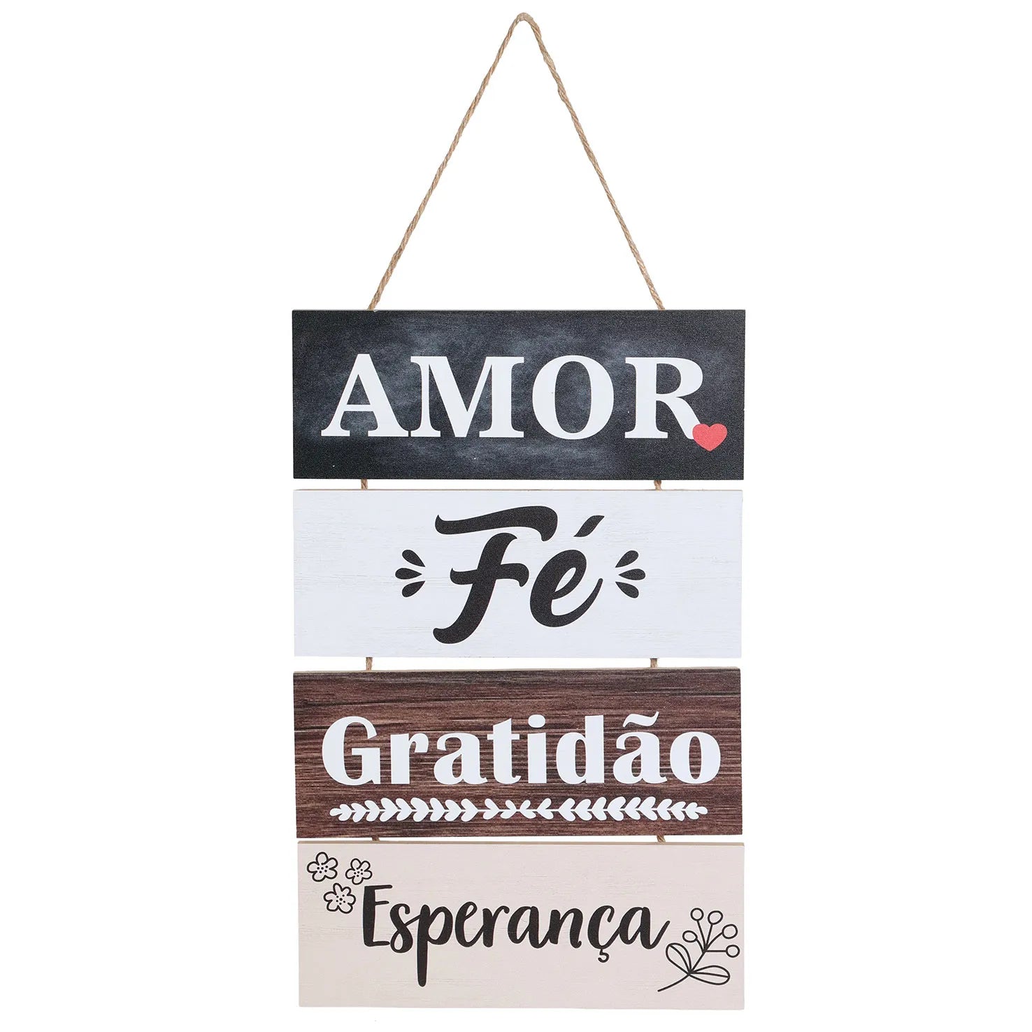 PLACA DECORATIVA FRASES ZY6845-2317 REF.S41806