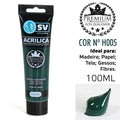 TINTA ACRÍLICA 100ml VERDE HOOKERS H005 REF.S13046