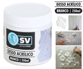GESSO FRASCO 250ml ACRÍLICO BRANCO A405001 REF.S35880
