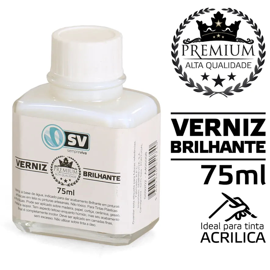VERNIZ P/TINTA ACRÍLICA 75ml A405008 REF.S092