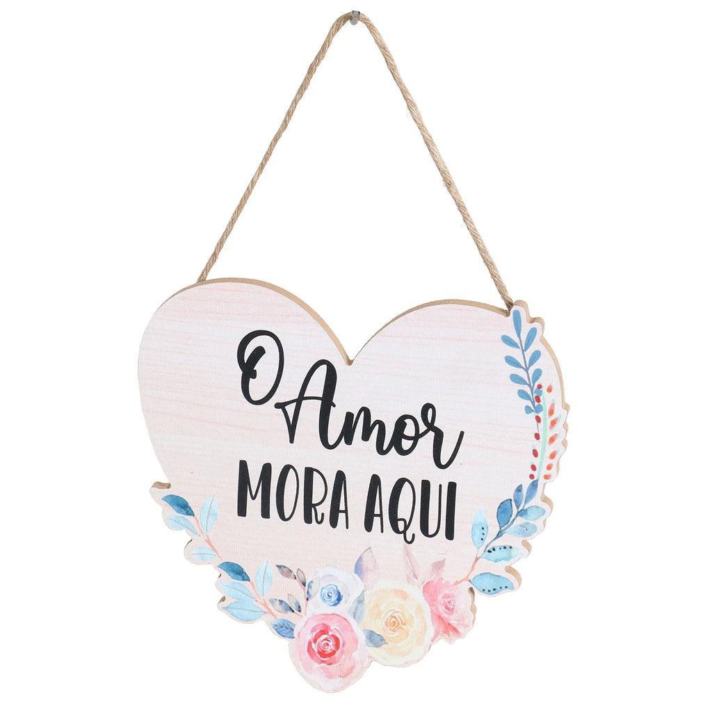 PLACA DECORATIVA FRASES U2304043 REF.S37552