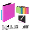 ARQUIVADOR DE 4 ARGOLAS 27X32CM FLUOR