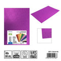 PRYMA ESPUMA EVA COM PURPURINA BIO 40X60CM 2MM FUCHSIA