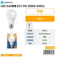 Lâmpada LED A60-E27-9W-3000K-840lm