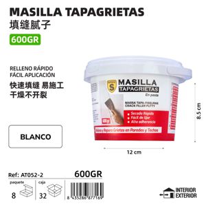 Masilla Tapagrietas