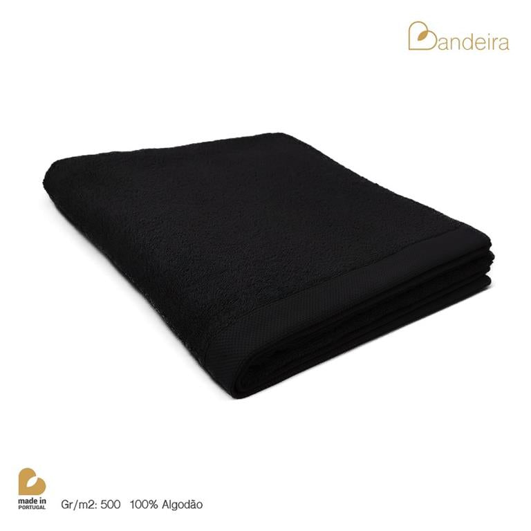 Toalha Preta 70x130cm