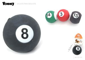Bola de bilhar em espuma de borracha 6.3 CM
