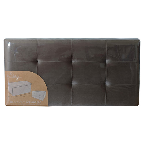 BANQUETAS VELUDO 76X38X38CM 22969