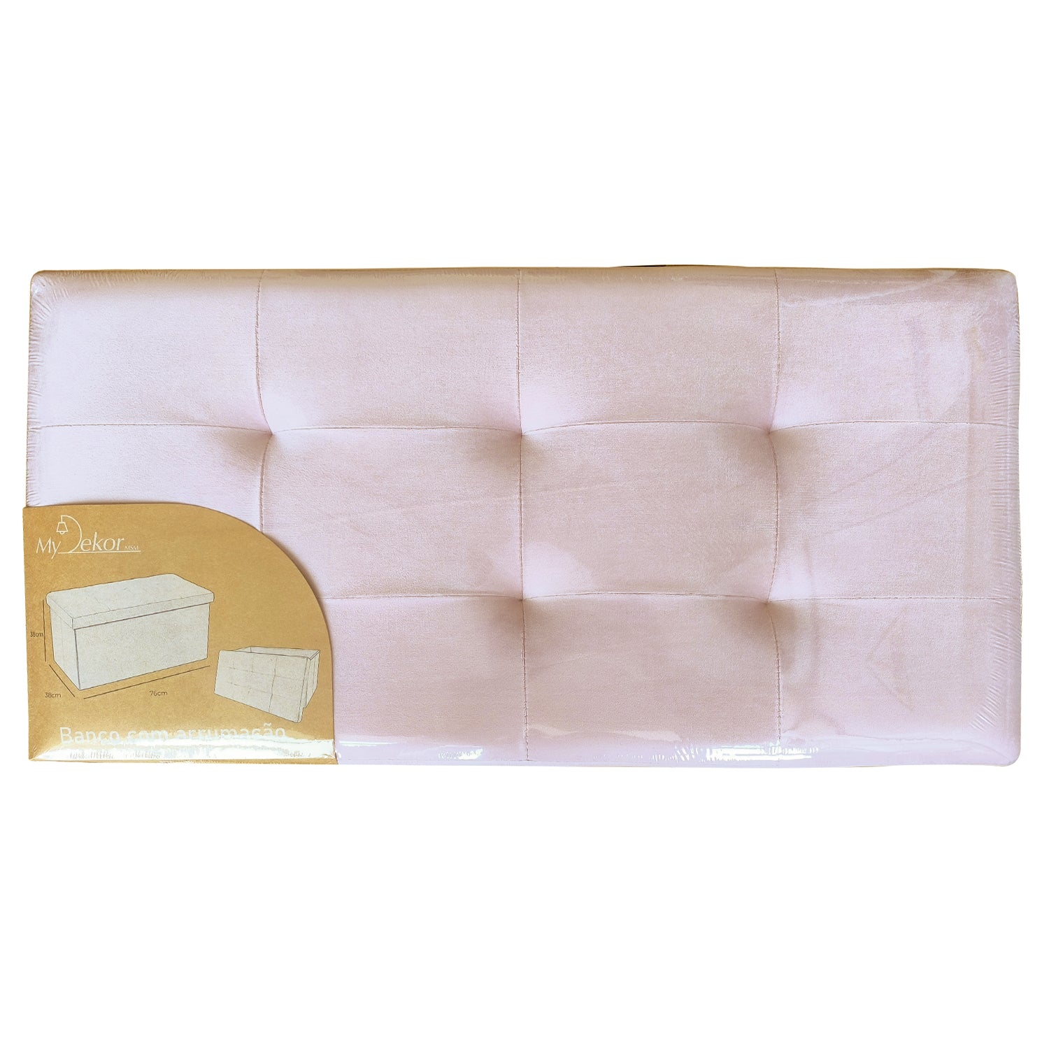 BANQUETAS VELUDO 76x38x38CM 22972