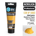 TINTA ACRÍLICA 75ml AMARELO OCRE D003