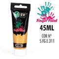 TINTA P/PINTAR C/DEDOS 45ml DOURADO S.FG.E.311 REF.S35570