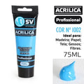 TINTA ACRÍLICA 75ml AZUL CERÚLEO I002