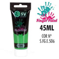 TINTA PARA PINTAR COM OS DEDOS 45ml VERDE ESCURO