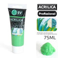 TINTA ACRILICA STONE 75ml VERDE T1910310