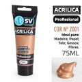 TINTA ACRÍLICA 75ml BRONZE Z001 REF.S26721