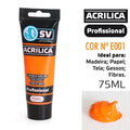 TINTA ACRÍLICA 75ml LARANJA ESCURO E001 REF.S14462