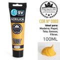 TINTA ACRÍLICA 100ml AMARELO OCRE D003