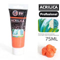TINTA ACRÍLICA STONE 75ml LARANJA T1910310