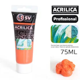 TINTA ACRÍLICA STONE 75ml LARANJA T1910310