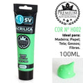 TINTA ACRÍLICA 100ml VERDE H002 REF.S32569