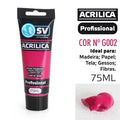 TINTA ACRÍLICA 75ml ROSA PRIMÁRIO G002