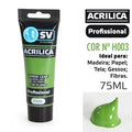 TINTA ACRÍLICA 75ml VERDE FOLHA H003