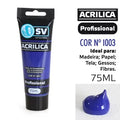TINTA ACRÍLICA 75ml AZUL-ULTRAMAR I003