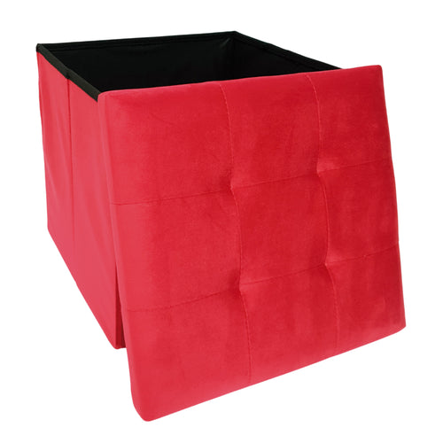 BANQUETAS VELUDO 38X38X38CM 24061
