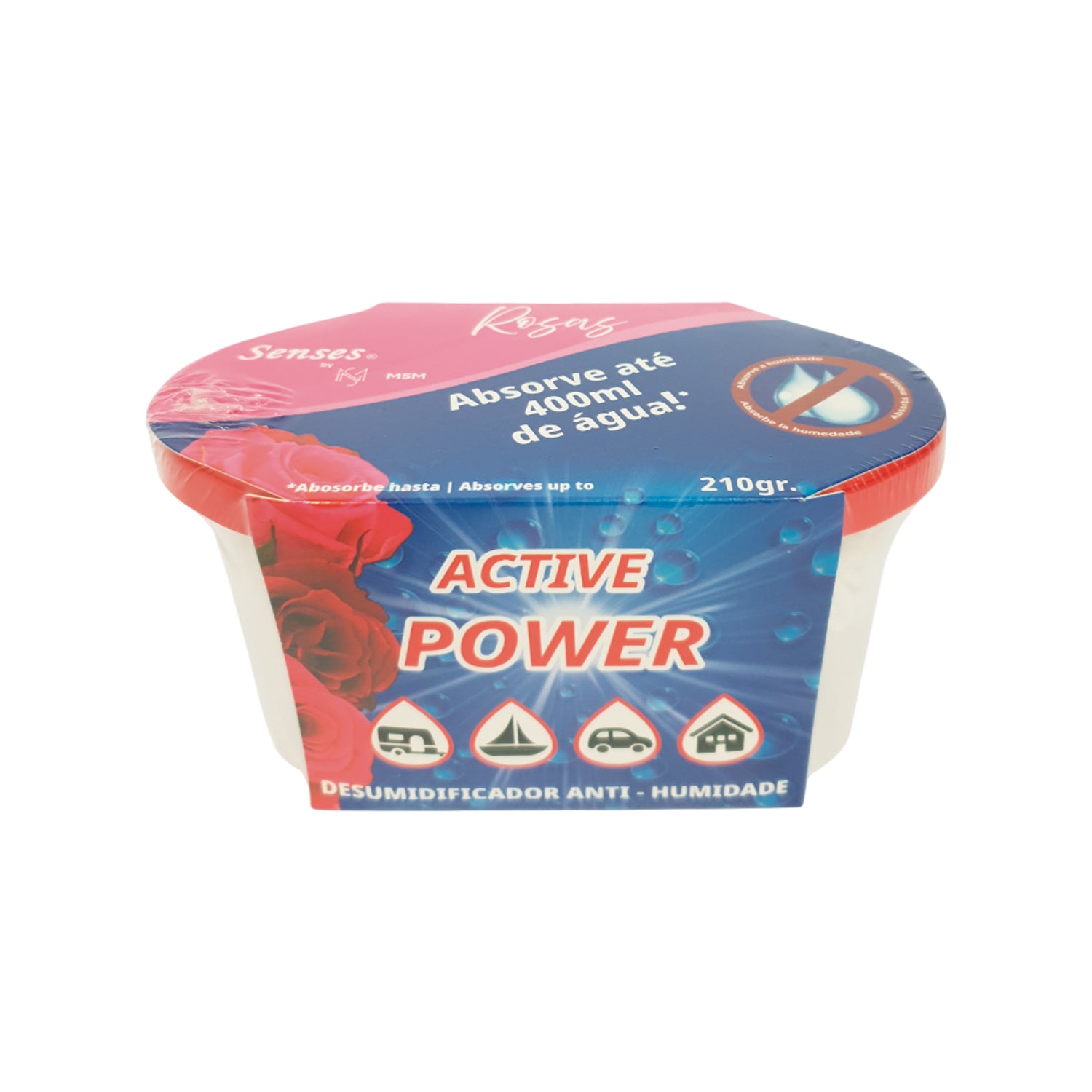 DESUMIDIFICADORES ROSAS YJ224252296 25221 400ML/210GR
