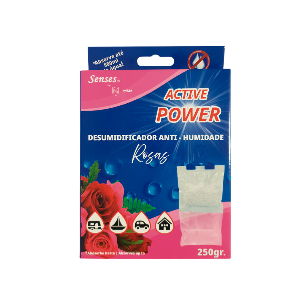 SAQUETAS DESUMIDIFICADORAS ROSAS YJ224252348 500ML/250GR