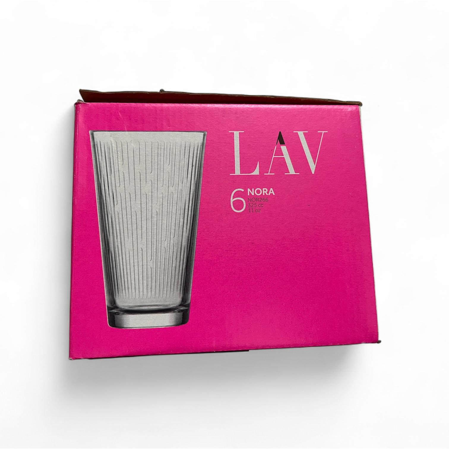 LAV Liberty glass set-6 pieces