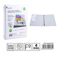 CARPETA CANGURO PP 4 ANILLAS 255X315MM ANILLA 16MM