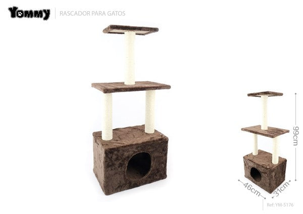 Arranhador para gato 46*31*99cm