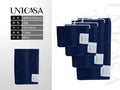 TOALLA ALGODON 500G/M2 AZUL MARINO 70X140CM