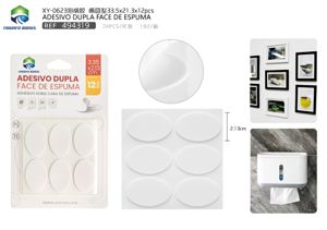 ADESIVO DUPLA FACE DE ESPUMA XY-0623 33.5*21.3CM 12PCS