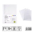 FUNDA MULTITALADRO TRANSPARENTE 10PZ Fº