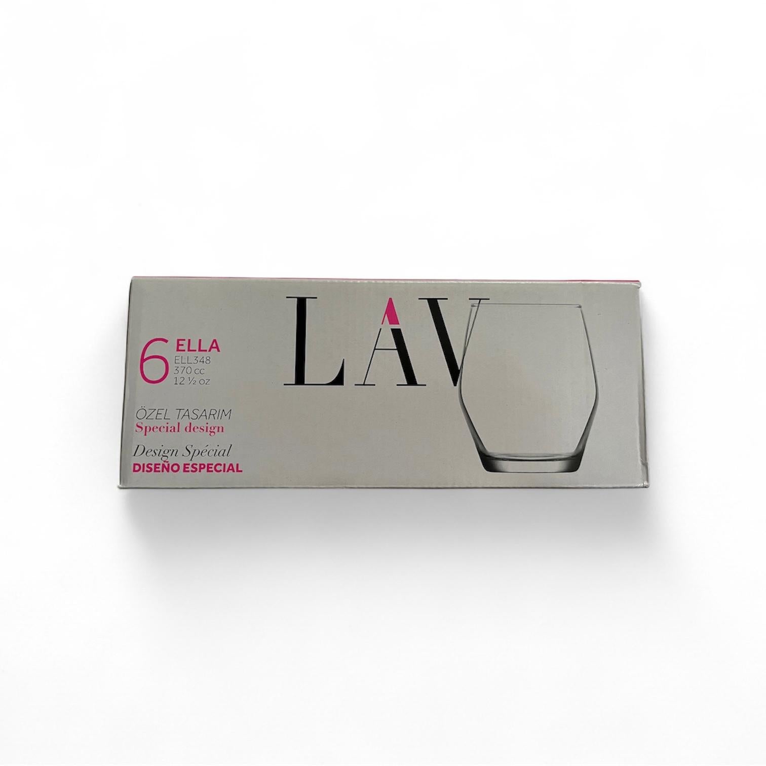 LAV Liberty glass set-6 pieces