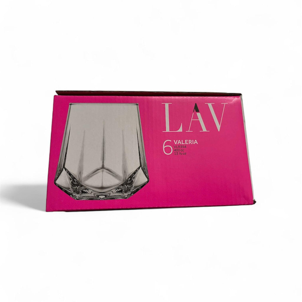 LAV Liberty glass set-6 pieces