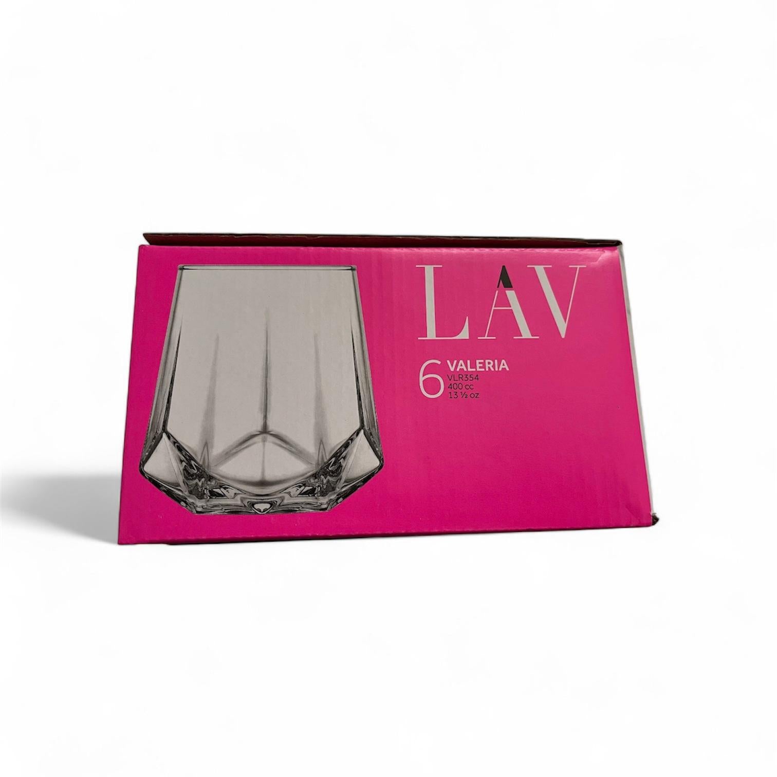LAV Liberty glass set-6 pieces