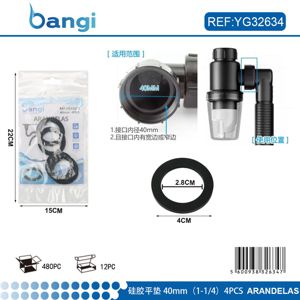Anilhas 40mm（1-1/4）4PCS