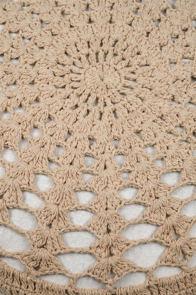 FLOOR CUSHION MEKONG NATUREL DIAM 45X8cm