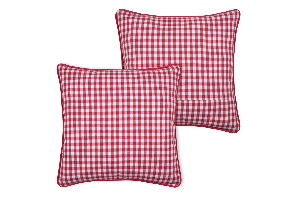 CUSHION BARDOT RED 45X45cm