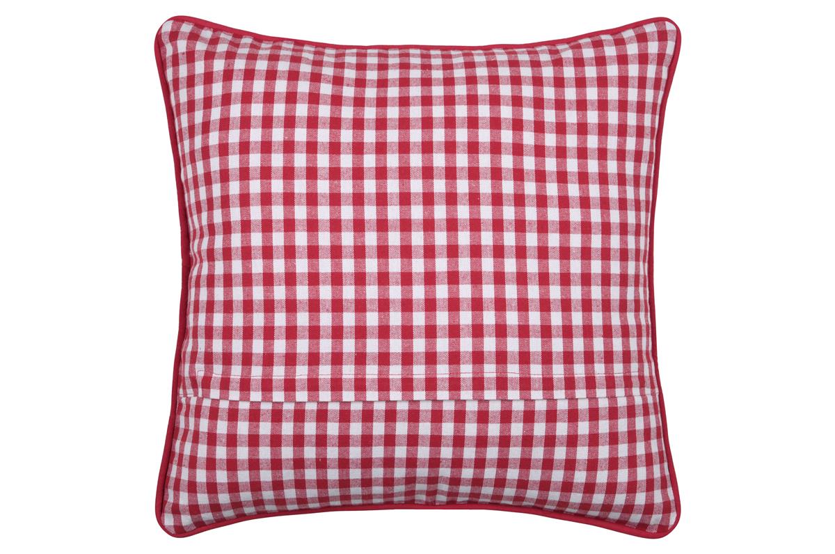 CUSHION BARDOT RED 45X45cm