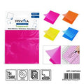 BLOCO DE NOTAS ADESIVAS TRANSPARENTE FLUOR
